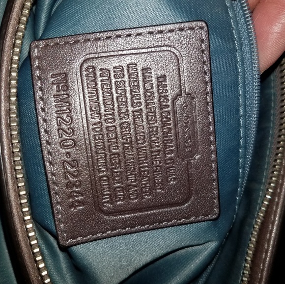 Coach Logo Madison Op Art Lindsey Bag - Picture 7 of 8